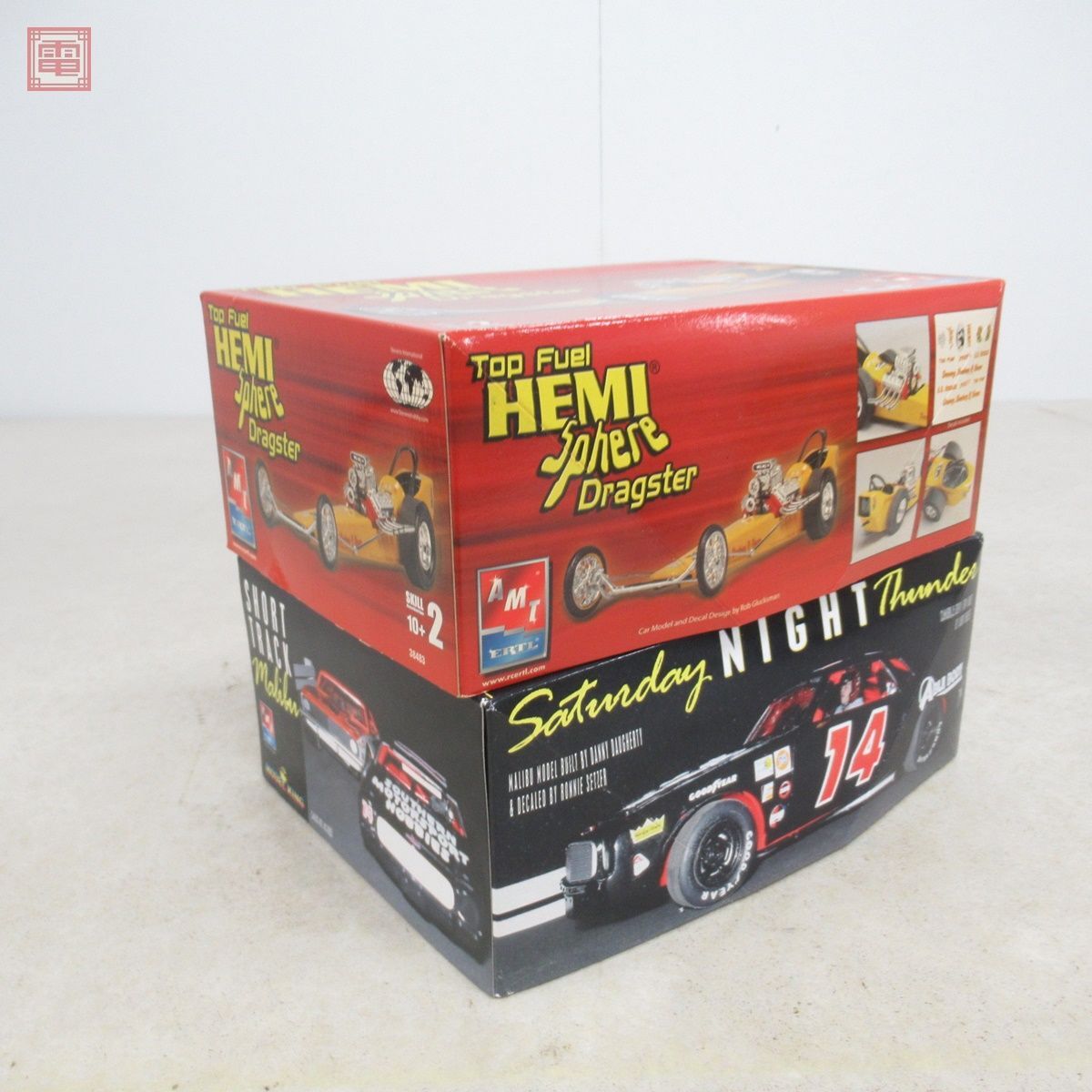 未組立 amt/アーテル 1/25 HEMI スフィア ドラッグスター/Saturday Night Thunder 計2点セット ERTL【20_画像8