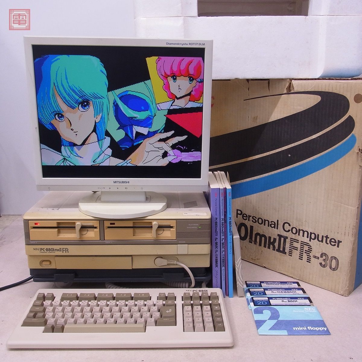 Yahoo!オークション - 動作品 NEC PC-8801mkIIFR MKIIFR 本体 Yahoo!オークション - 動作品 NEC PC-8801mkIIFR MKIIFR 本体