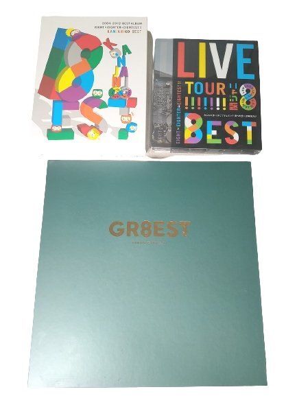 ★【関ジャニ∞ベストCD　8EST、KANJANI∞ LIVE TOUR!! 8EST 写真集など３点セット《やや美品》中古 欠品あり】/40_画像1