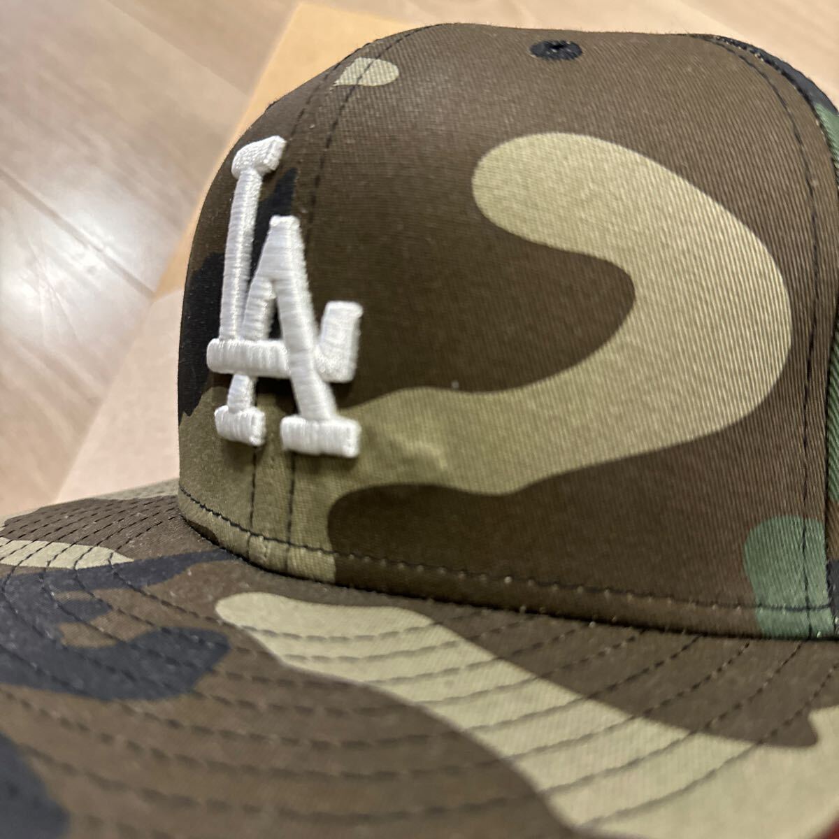 ニューエラ ロサンゼルス ドジャース スナップバック New Era LA Dodgers 帽子 キャップ 9Fifty 迷彩 カモ Camo Cap MLBの画像7