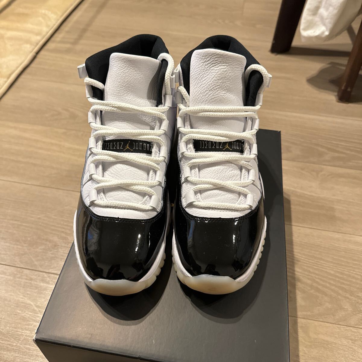 NIKE AIR JORDAN 11 Gratitude ナイキ エア ジョーダン 11 Travis トラビス Air Force エアフォース SB Dunk ダンク Supreme KITH キス_画像2