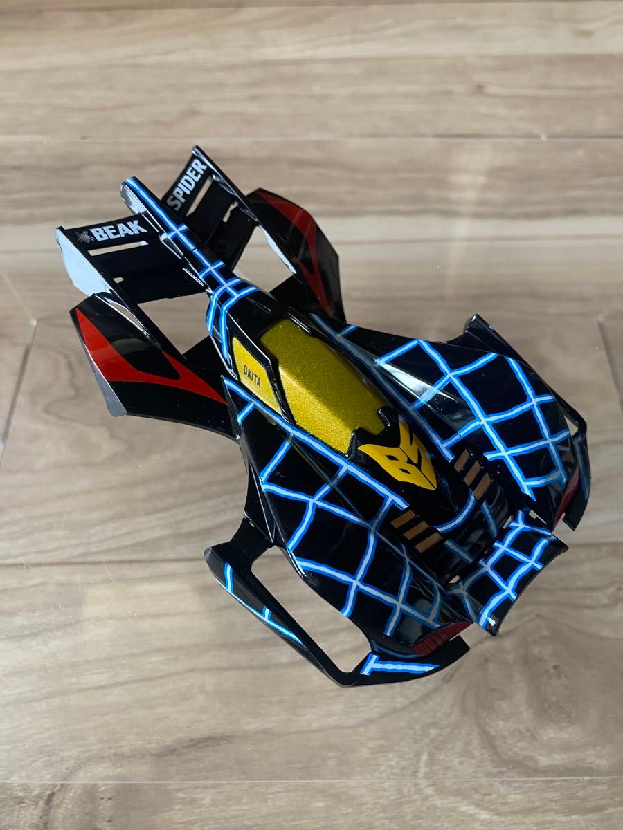 ミニ四駆 ビークスパイダー プラボディ 塗装済み 爆走兄弟 ミニ四駆 ビークスパイダー プラボディ 塗装済み 爆走兄弟