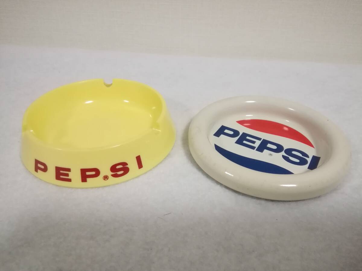  that time thing / Pepsi-Cola / PEPSI / 2 piece / ashtray / used 