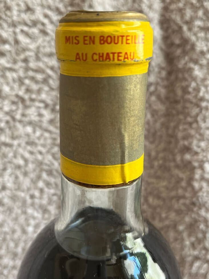 シャトー ディケム フランス ボルドー 貴腐ワイン 1967年 美品の画像4