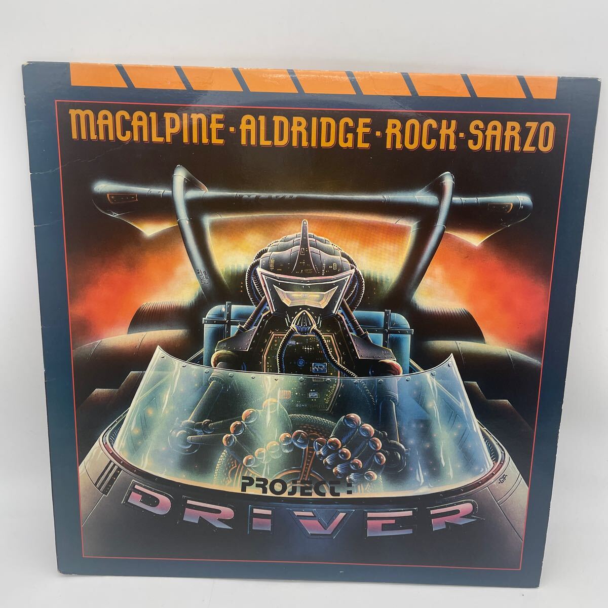 【USオリジナル】Macalpine・Aldridge・Rock・Sarzo/MARS/Project Driver/レコード/LP/86年作_画像1