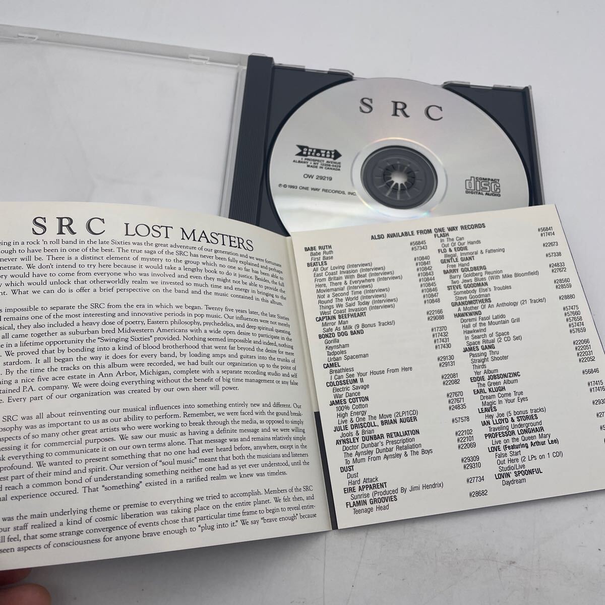 【カナダ盤】SRC/Lost Masters/CD_画像3