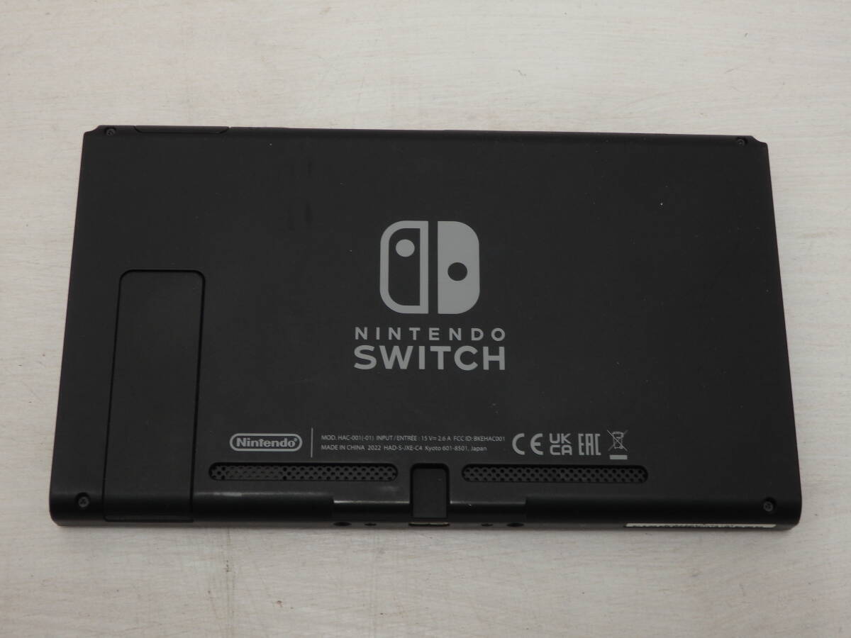 ga26)Nintendo Switch HAC-001 ニンテンドースイッチ ゲーム機 本体 任天堂　ネオンブルー　ネオンレッド _画像8