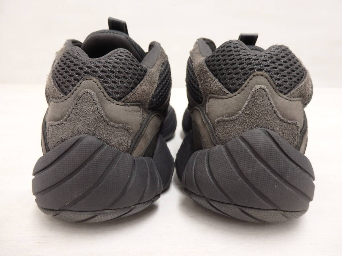 mf61) adidas YEEZY 500 UTILITY BLACK アディダス イージー500 ユーティリティブラック スニーカー F36640 28.5cmの画像4