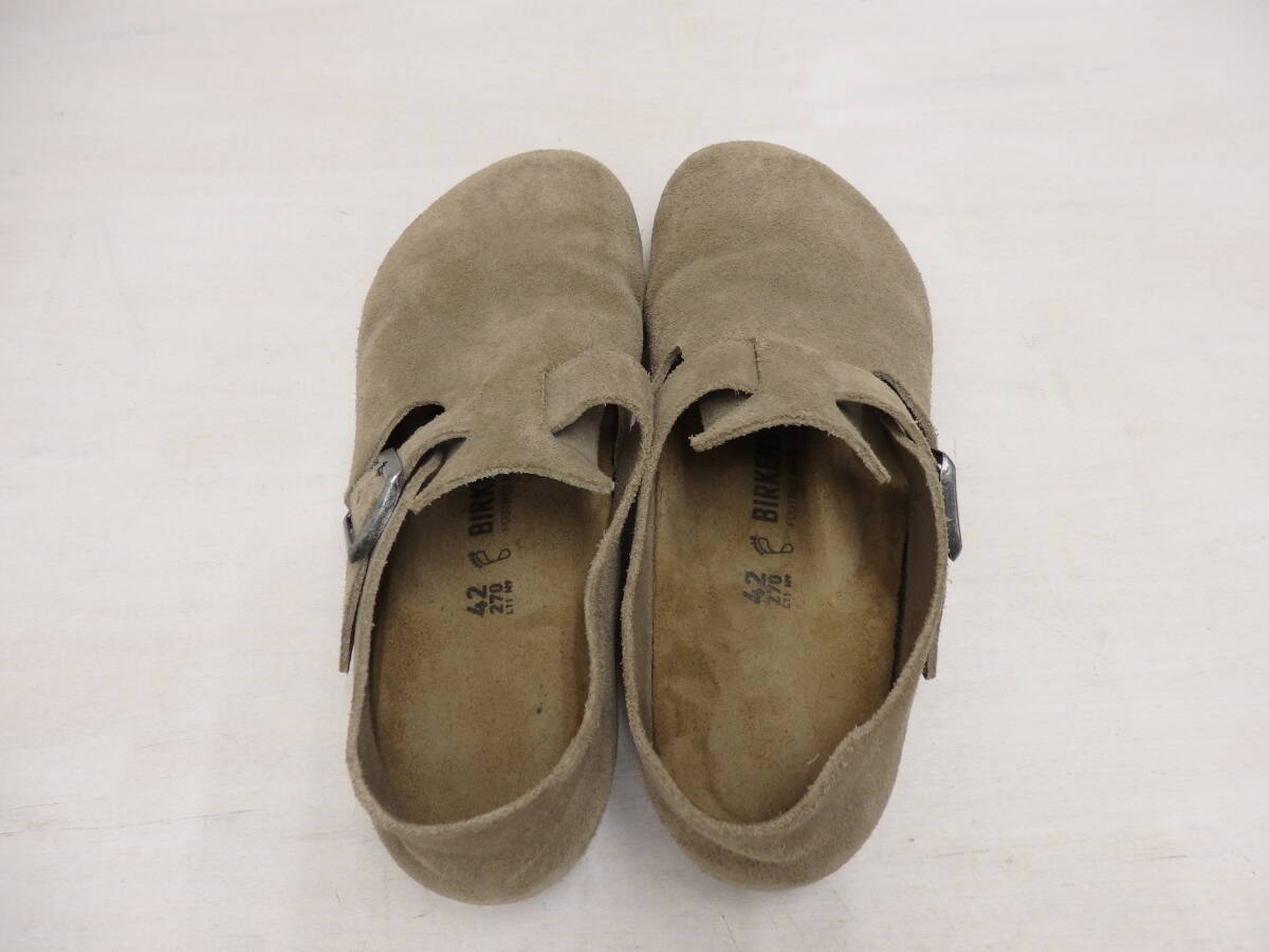 mf62) BIRKENSTOCK LONDON ビルケンシュトック ロンドン スエード サンダル 27cmの画像5