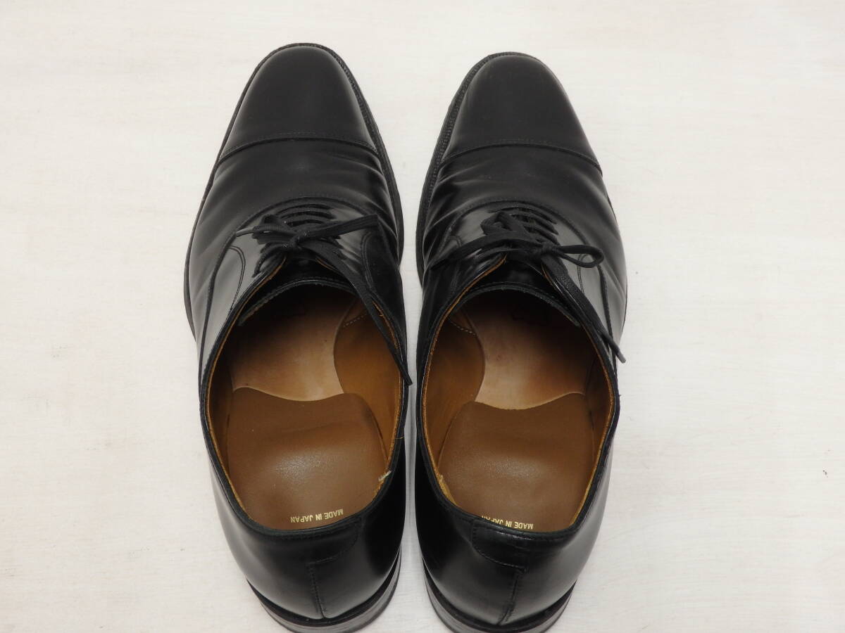 mf62) REGAL 01WR リーガル ストレートチップ ビジネスシューズ レザーシューズ 革靴 日本製 黒 25cm_画像5