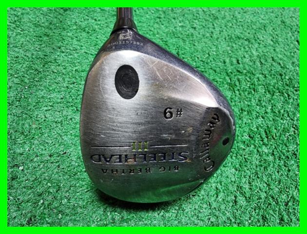 ★ Callaway キャロウェイ BIG BERTHA STEELHEAD Ⅲ フェアウェイウッド 9W ★6610_画像1