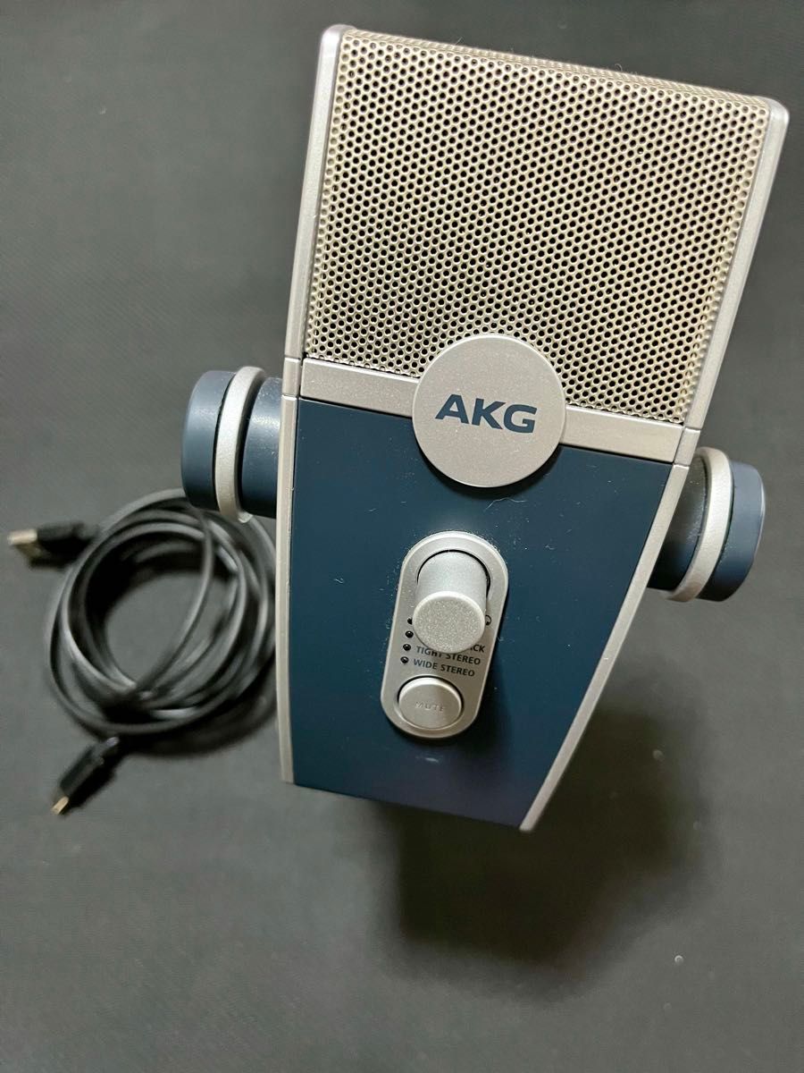 AKG Lyra-Y3 ●値下げ●コンデンサーマイク USB接続対応 ヒビノ　used美品 マイク