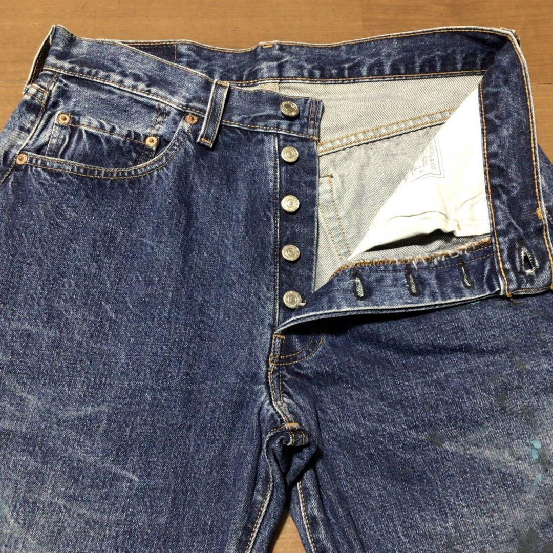 94年USA製110周年限定リーバイス501 赤耳 W32 股下73cm ビッグE 94年USA製110周年限定リーバイス501 赤耳 W32 股下73cm ビッグE