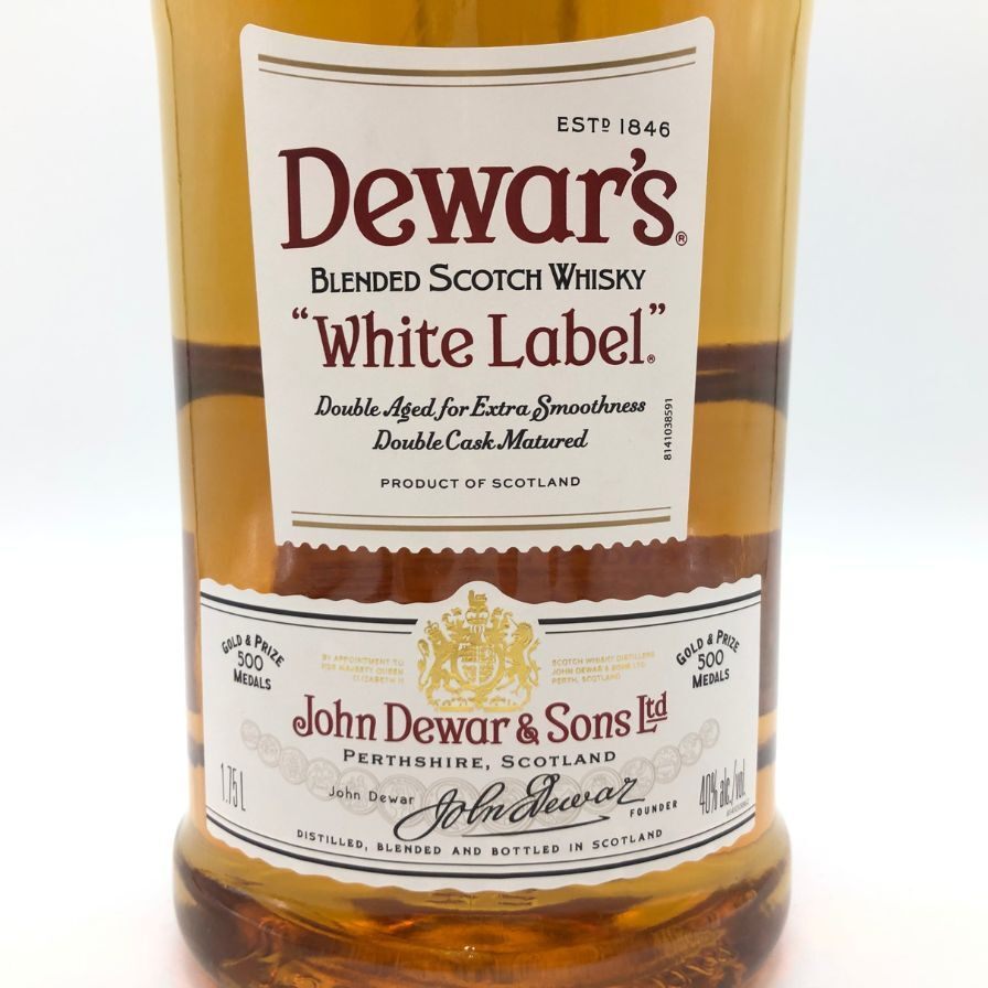 デュワーズ ホワイトラベル 40% 1750ml DEWAR'S WHITE LABEL 【Q】の画像4