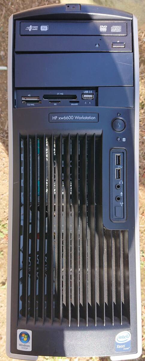hp xw6600 workstation 　Xeon E5430×2、8Gbメモリ、Gefoce210 _画像1