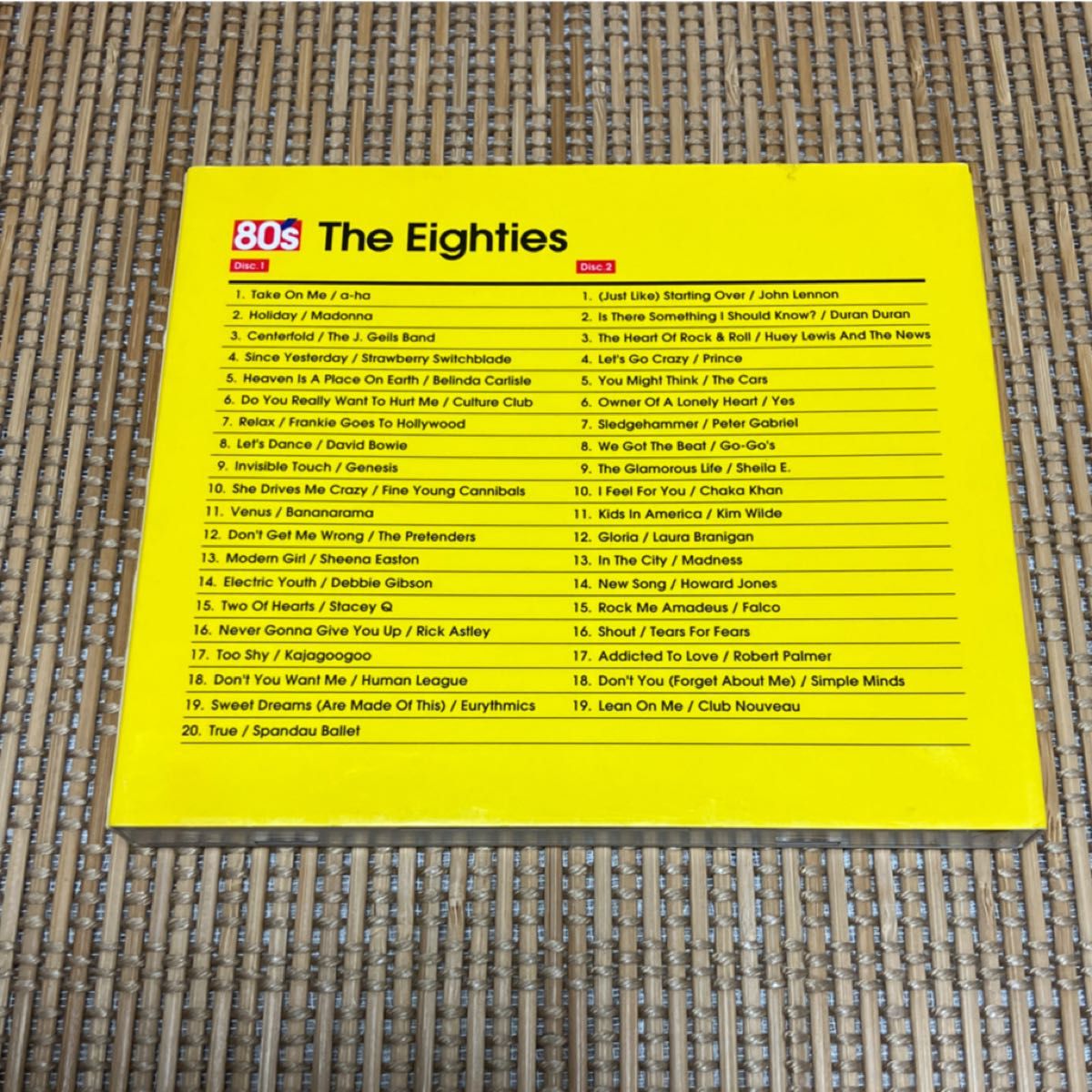 THE Eighties 2CD ザ・エイティーズ