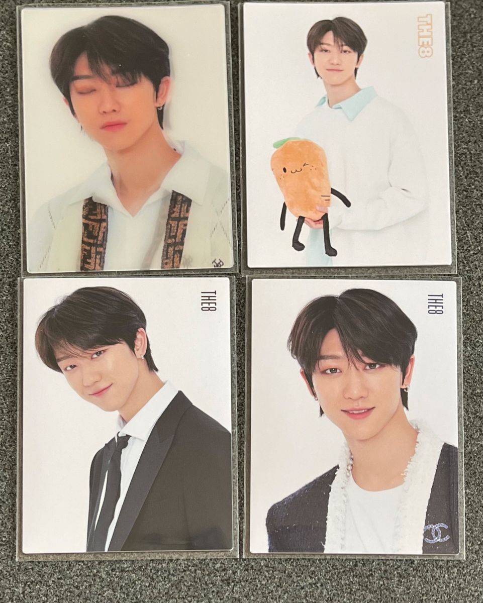 SEVENTEEN ミンハオ happy ending ショーケース トレカ4枚 THE8 SEVENTEEN ミンハオ happy ending ショーケース トレカ4枚 THE8