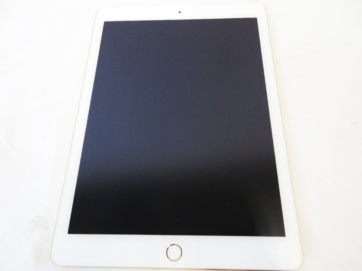 ☆6980円スタート☆Apple iPad Air2 Wi-Fi+Cellular 16GB ゴールド / Apple / アイパッド / タブレット / アップル / 名古屋発5-169△_画像2