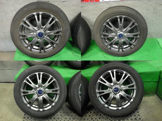 中古 ヨコハマ　M306 タイヤホイール YH/155/65R14/14×4.5J/100/+45_画像2