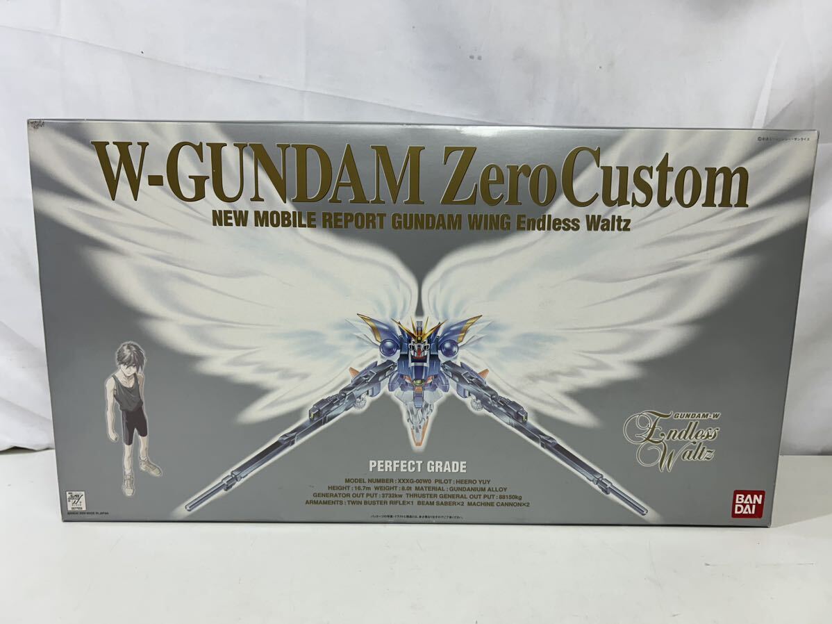 【同梱不可】PG 1/60 新機動戦記ガンダムW Endless Waltz ウイングガンダムゼロカスタム 未組立【37480】_画像1