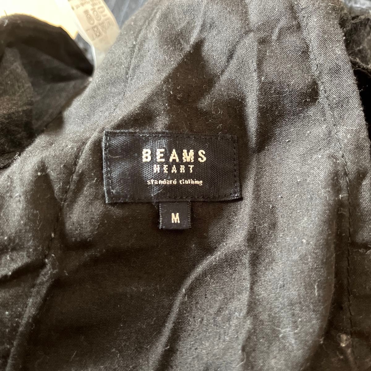 beams パンツ グレー ストライプ スウェット