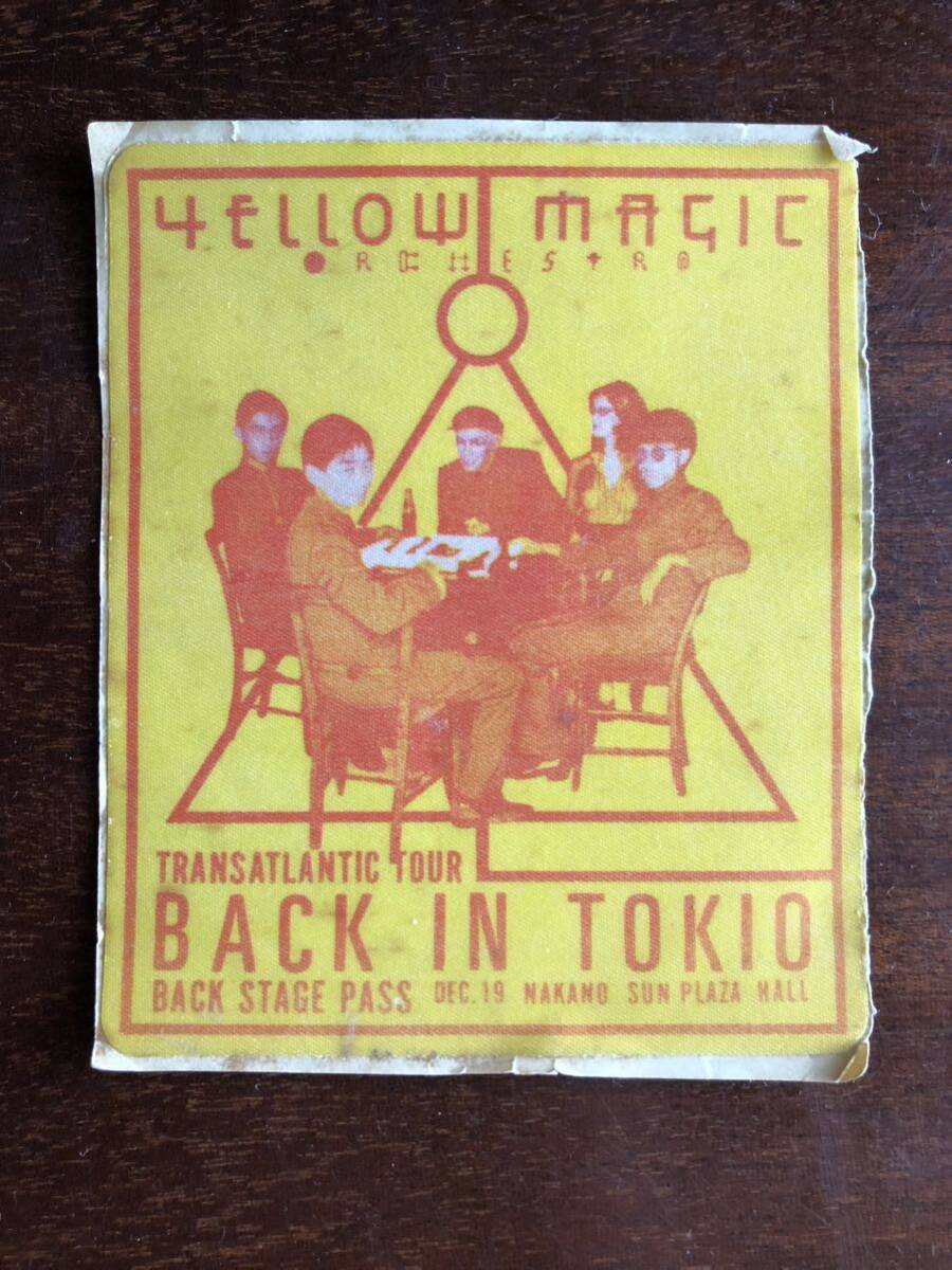 ◆ YELLOW MAGIC イエローマジック　ステッカーシール◆昭和レトロ◆レア◆未使用◆_画像1