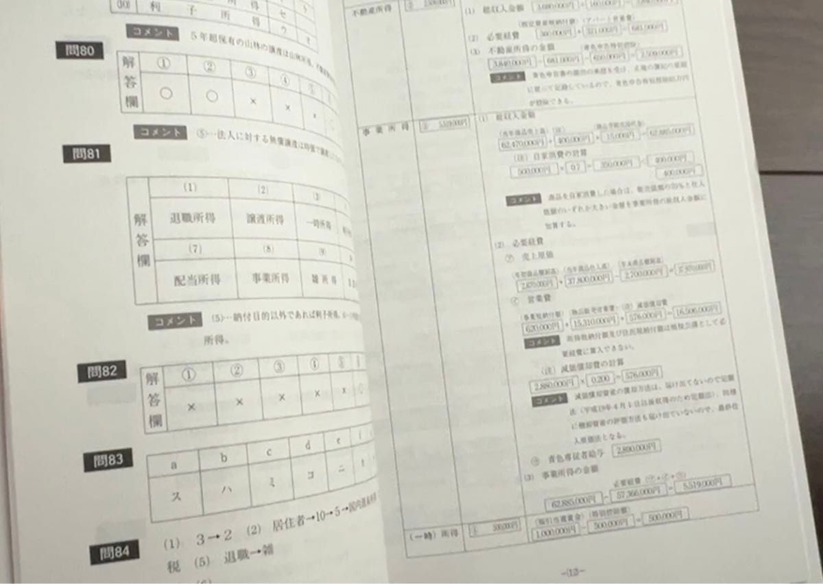 演習所得税法　全国経理教育協会「所得税法」テキスト　令和４年版 全国経理教育協会／編