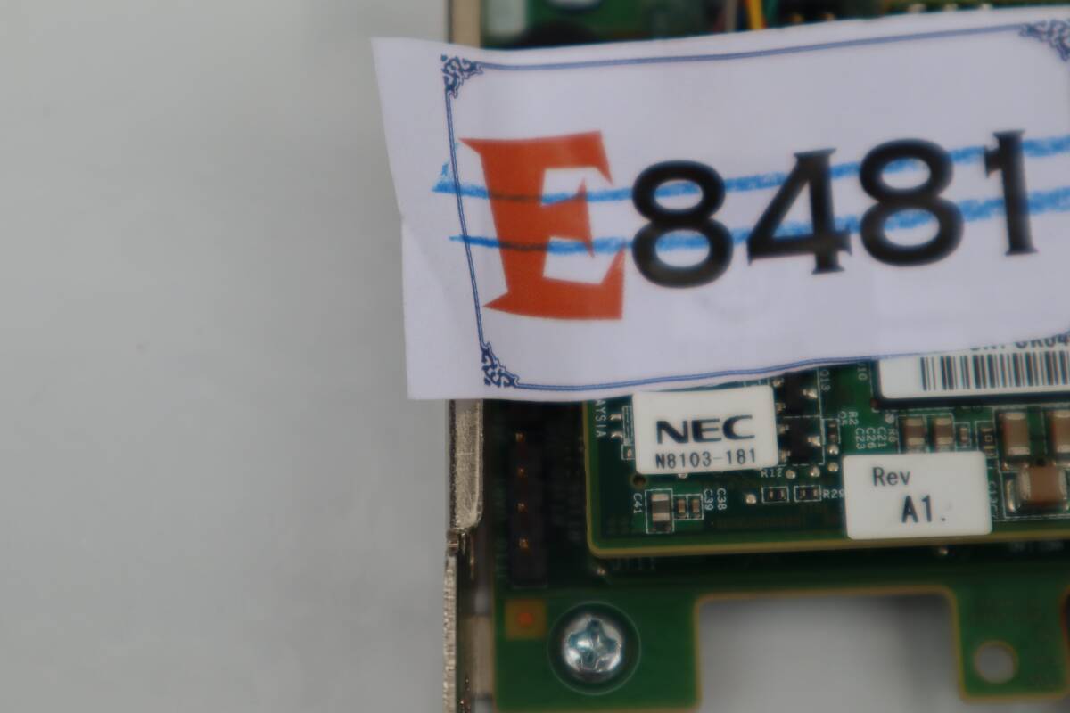 E8481(9)RK Y NEC RAID управление 03-25596-02A /03-25654-02A (bate Lee TECATE LSI49571-15*25CFI-650720-A4R кабель имеется )