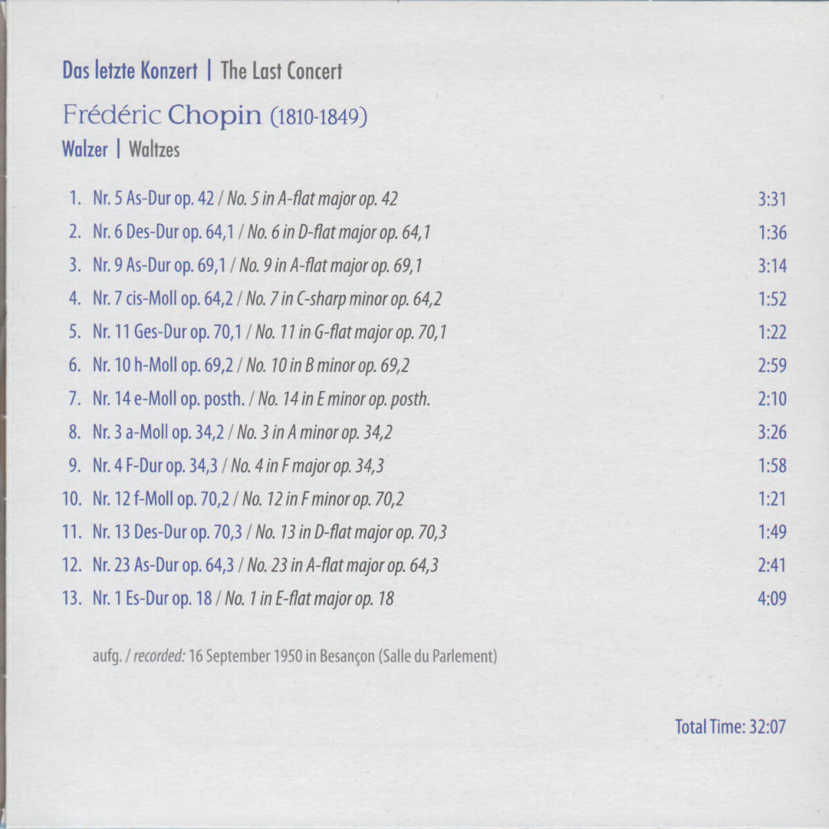 【廃盤】リパッティ名演集(10CD) Membran Walletの神ボックス885150334768 233476の画像9