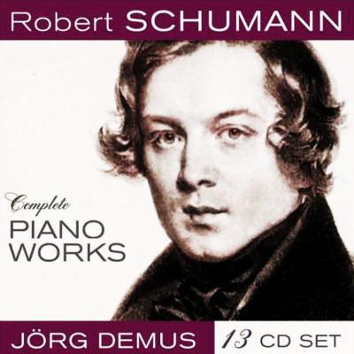 【廃盤？】シューマン　ピアノ独奏曲全集　イェリク・デームス 13CD Jorg Demus Schumann Complete Piano works 231752 4011222317520_画像1