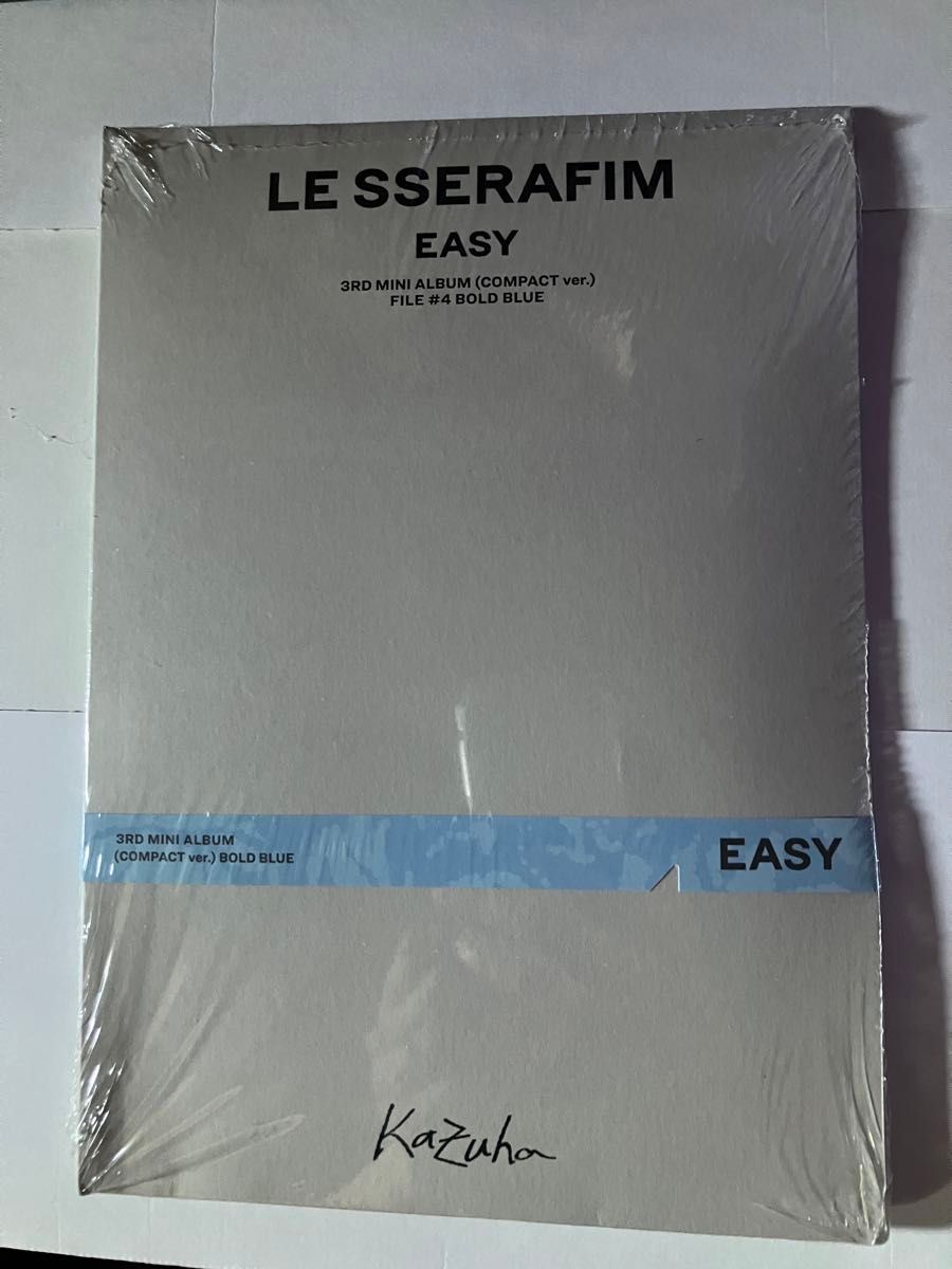 新品未開封 LESSERAFIM EASY CD コンパクト カズハ