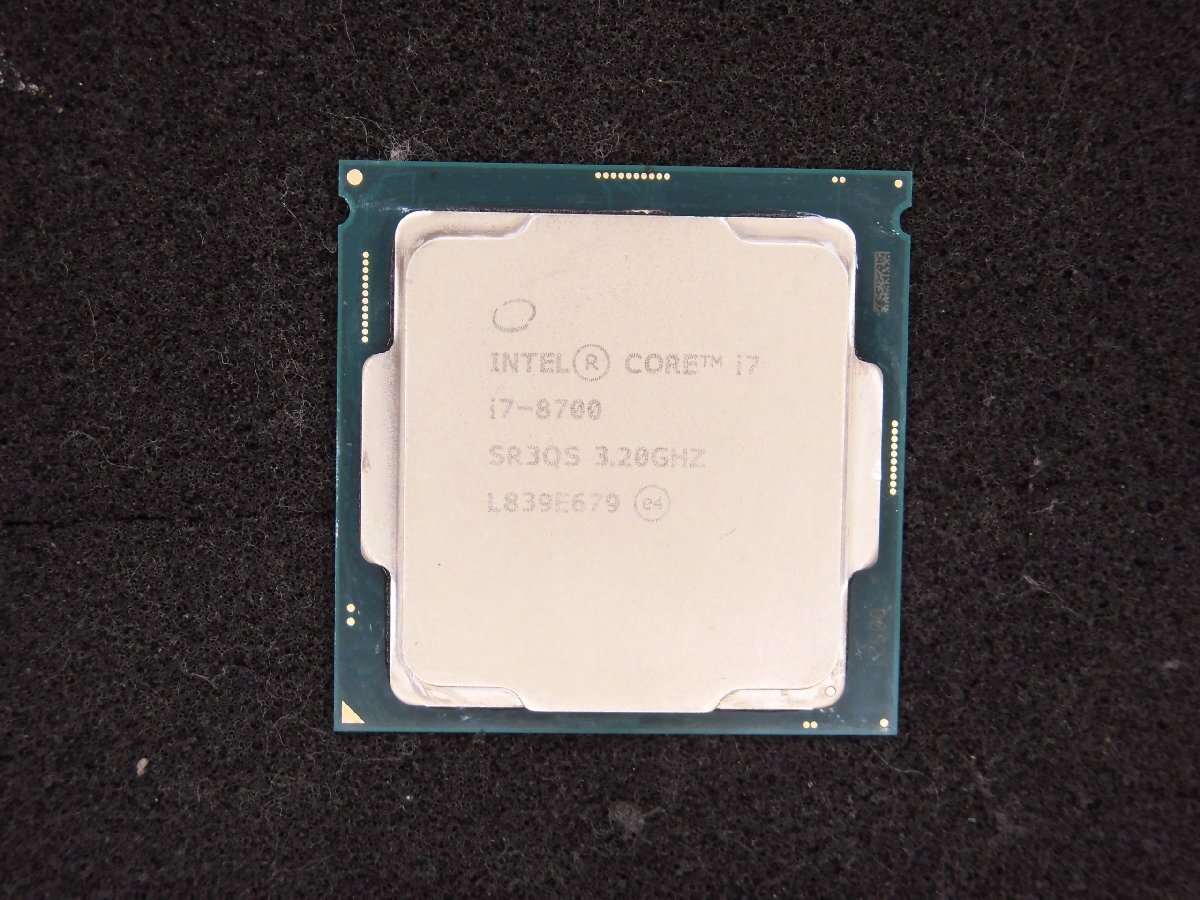 【T564】CPU★Core i7-8700 3.20GHzの画像1