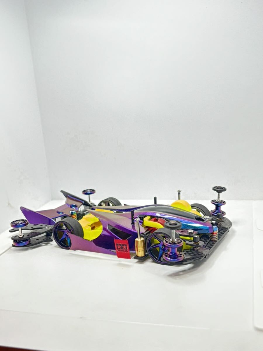 ミニ四駆 完成品 限定版 デュアルリッジJr. MSフレキ 提灯 ミニ四駆 完成品 限定版 デュアルリッジJr. MSフレキ 提灯