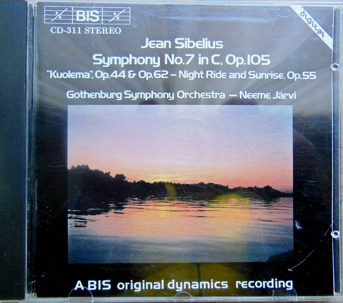 ♪シベリウス/交響曲第3,4,7番他 N・ヤルヴィ/エーテボリ響 3CD_画像8