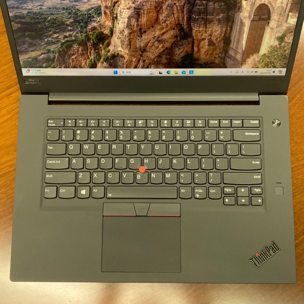 ◆Lenovo ThinkPad X1 Extreme Gen2 i7-9750H/16GB/512GB/GTX1650 withMax-Q Windows11の画像2