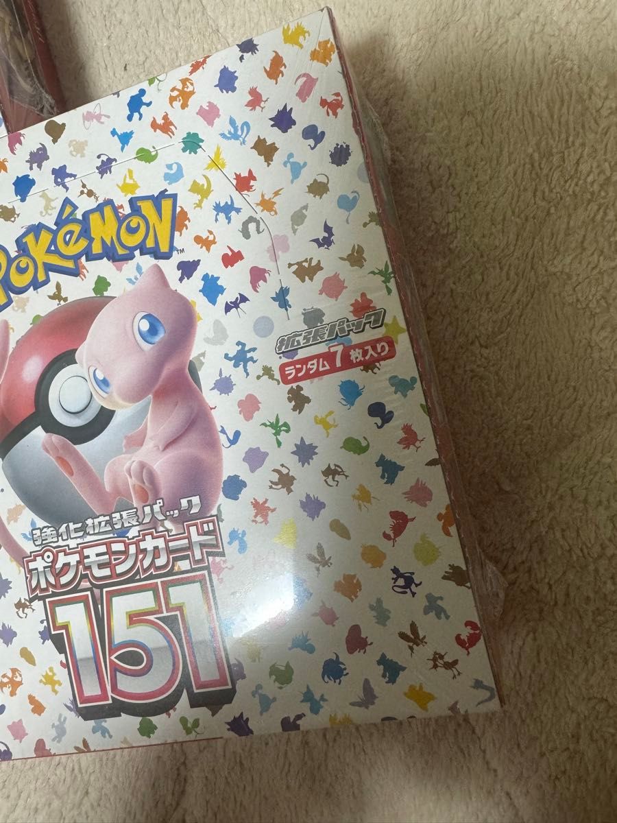 ポケモンカード　151　BOX シュリンク付　3ボックスセット