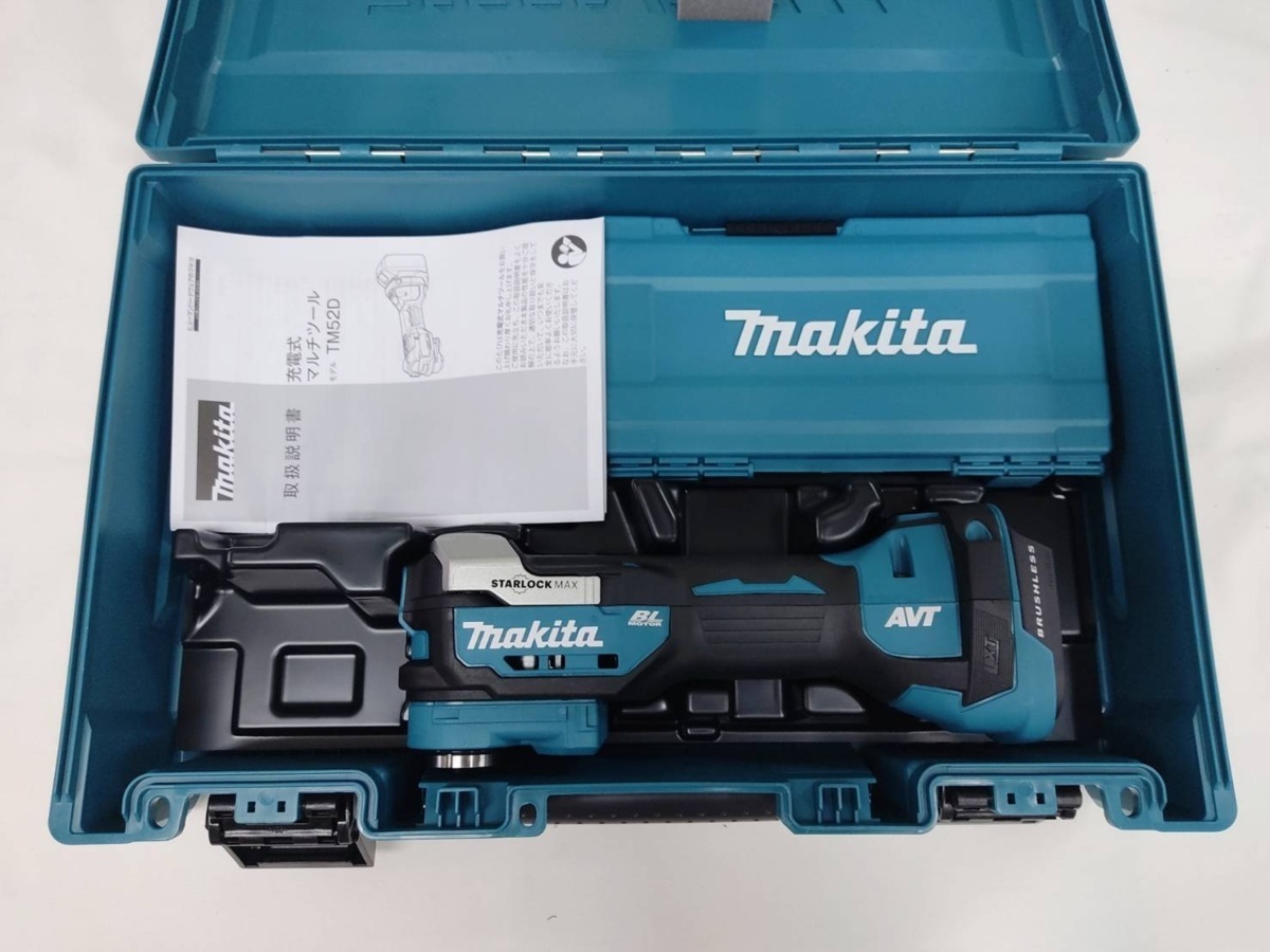 マキタ 18V 充電式マルチツール TM52DZ (本体+ケース) [バッテリ・充電器別売]【STARLOCK MAX対応】 ■安心のマキタ純正/新品/未使用■_画像1