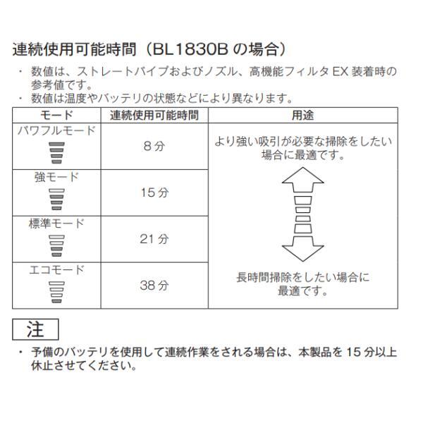 マキタ 18V 充電式クリーナ CL286FDZO(オリーブ) (本体のみ)【サイクロン一体式/ワンタッチスイッチ】■安心のマキタ純正/新品/未使用■_画像3