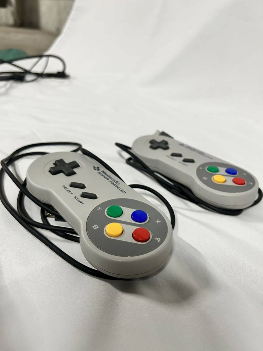 Nintendo 任天堂 クラシックミニ スーパーファミコン コントローラー _画像8
