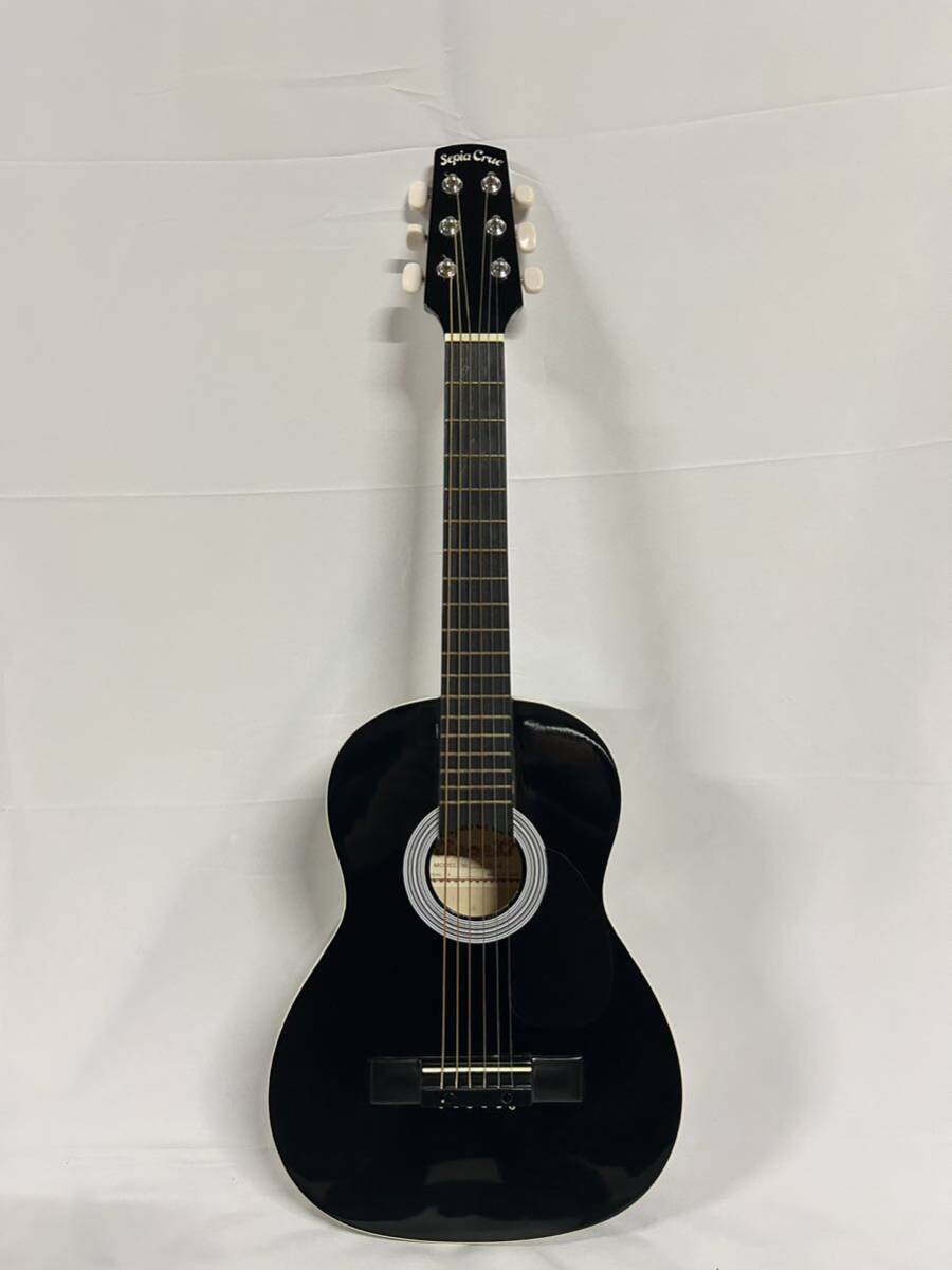 Sepia Crue セピアクルー　ミニアコースティックギター W-50 BK 楽器 _画像1