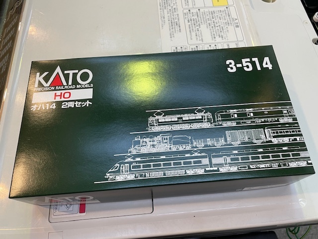 未使用品 KATO オハ14形（14系客車・座席車） 2両セット 3-514_画像1