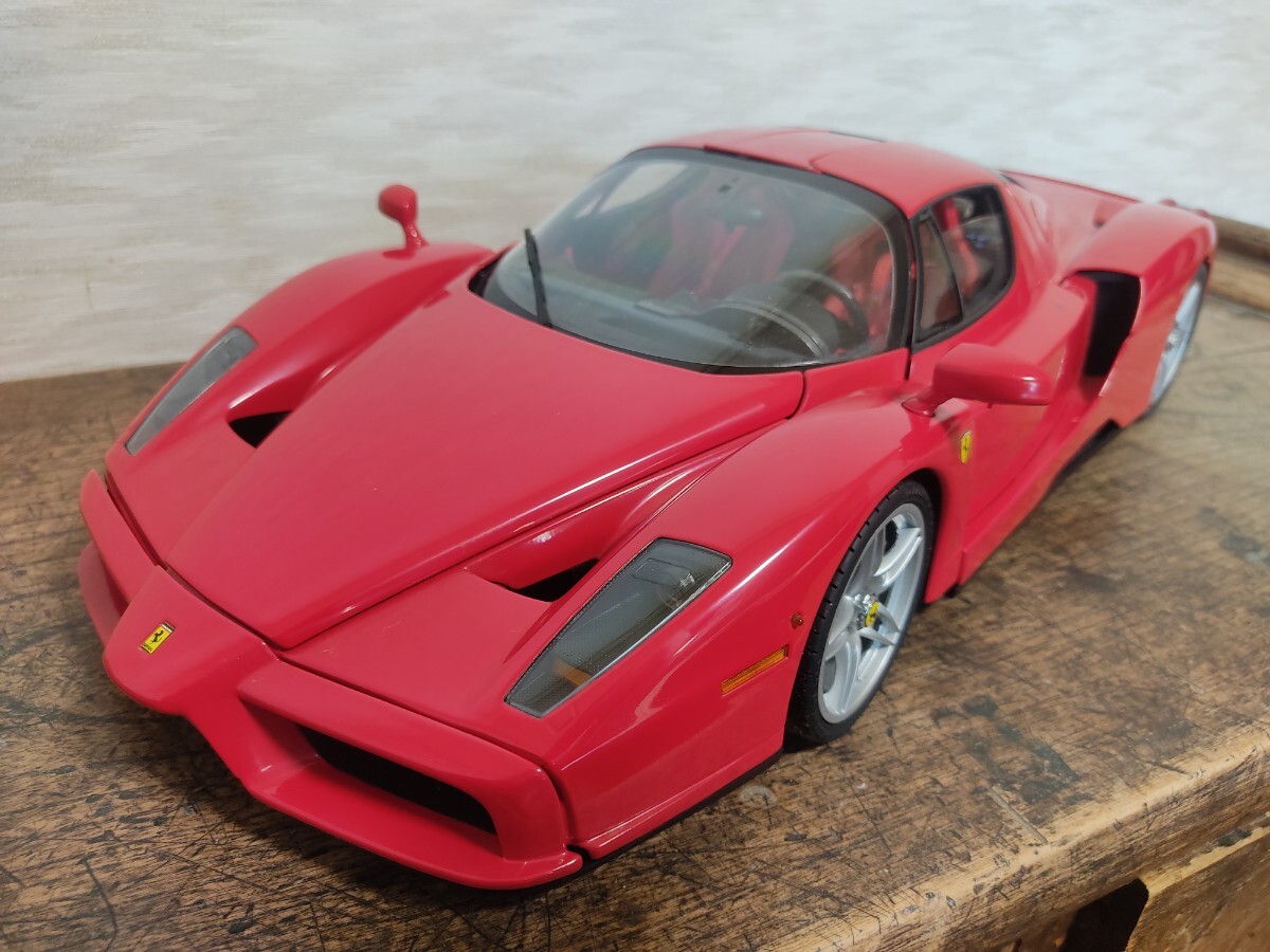 エンツォフェラーリ 1/10 週刊デアゴスティーニ レッド 京商 Ferrari グランツーリズモ _画像1