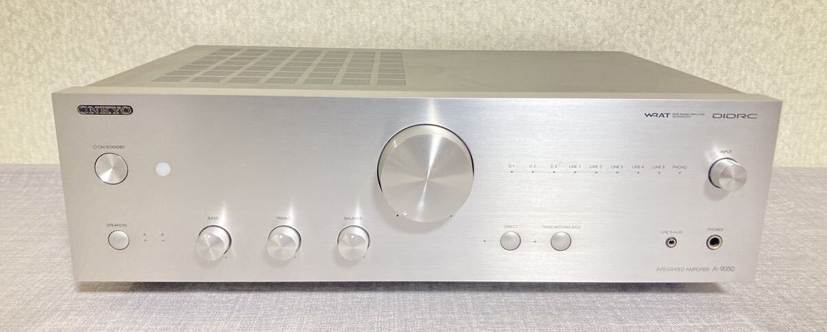 超激レア！！ リモコン ケーブル付き ONKYO A-9050(S) プリメインアンプ オンキョー