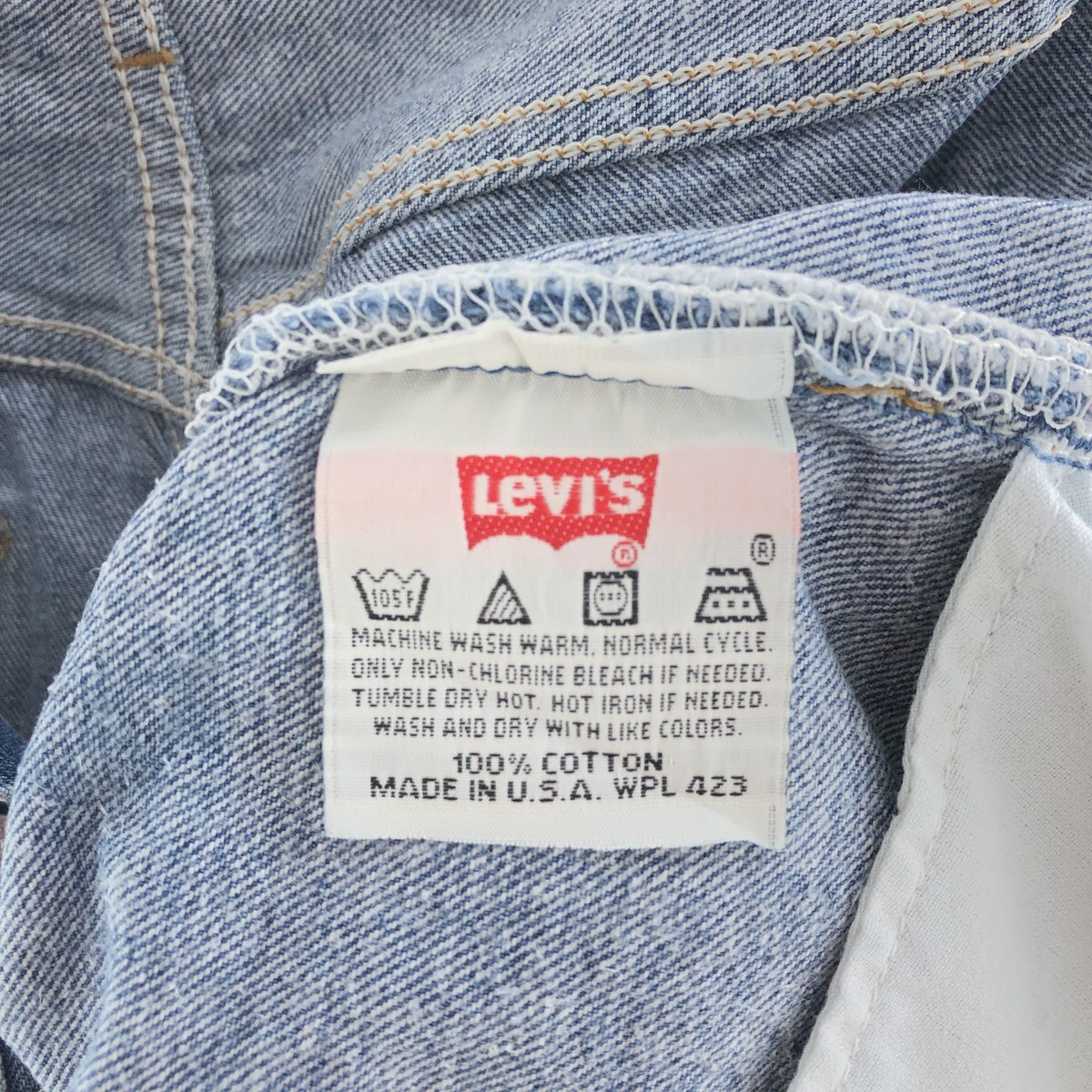 古着 90年代 リーバイス Levi's 501-0115 ストレートデニムパンツ USA製 メンズw32 ヴィンテージ /eaa392203_画像3