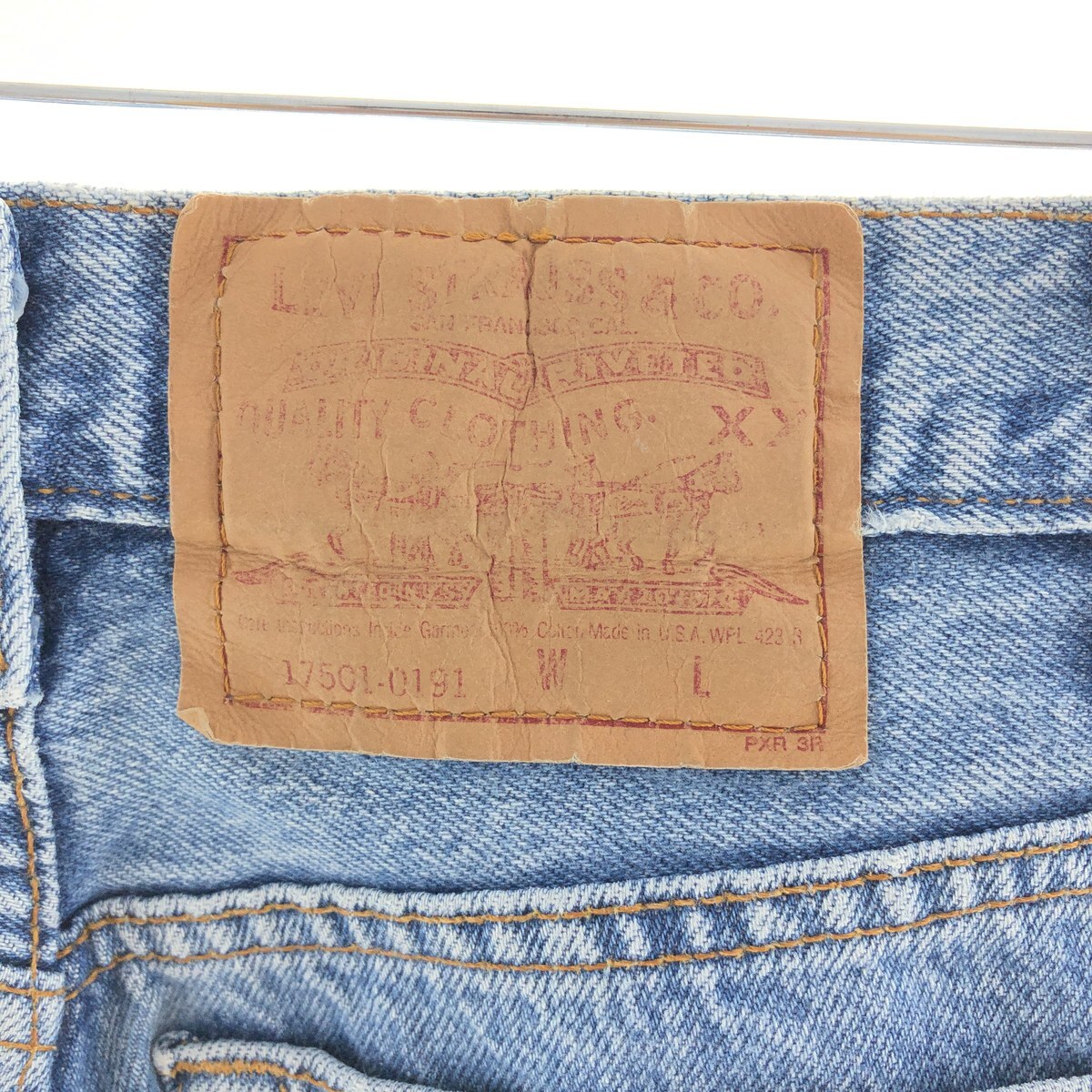  old clothes 90 period Levi's Levi\'s 501 strut Denim pants USA made lady's M(w26) Vintage /eaa392197