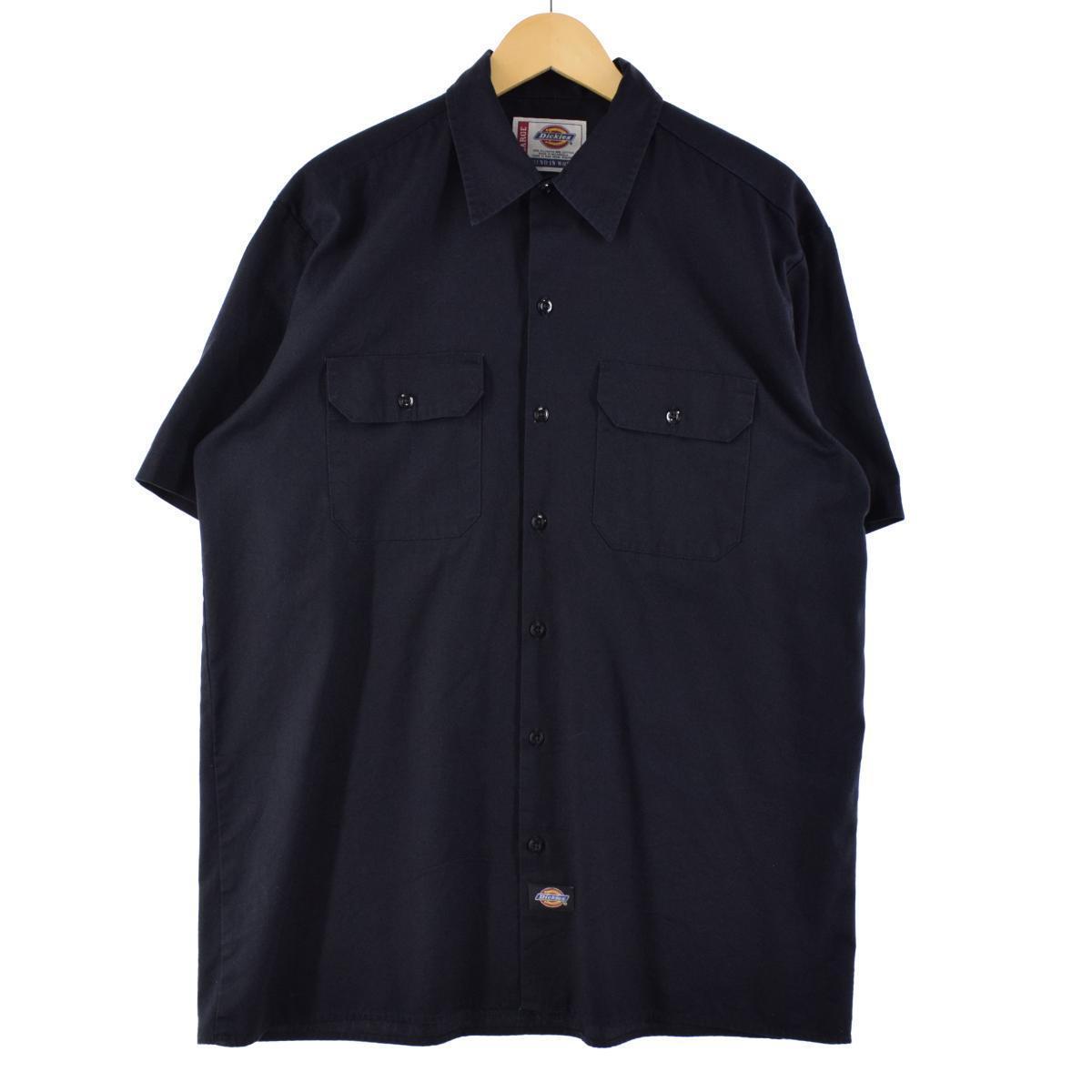 古着 ディッキーズ Dickies 半袖 ワークシャツ メンズXL /eaa264276 【LP2311】_画像1