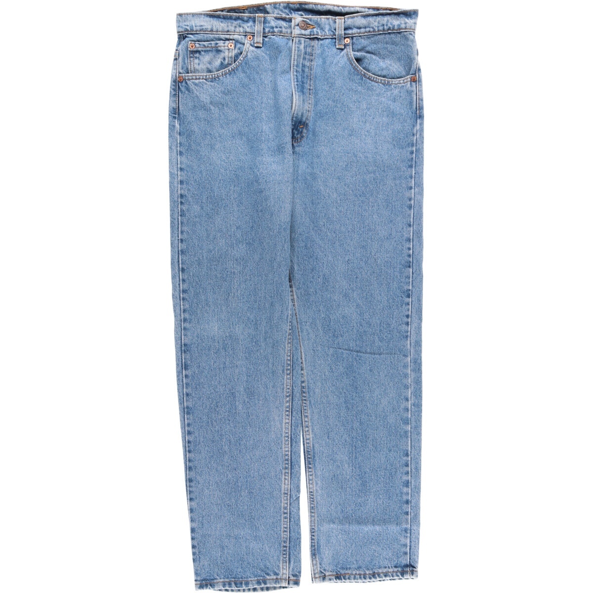 古着 90年代 リーバイス Levi's 505 REGULAR FIT STRAIGHT LEG テーパードデニムパンツ USA製 メンズw35 ヴィンテージ /eaa400005_画像1