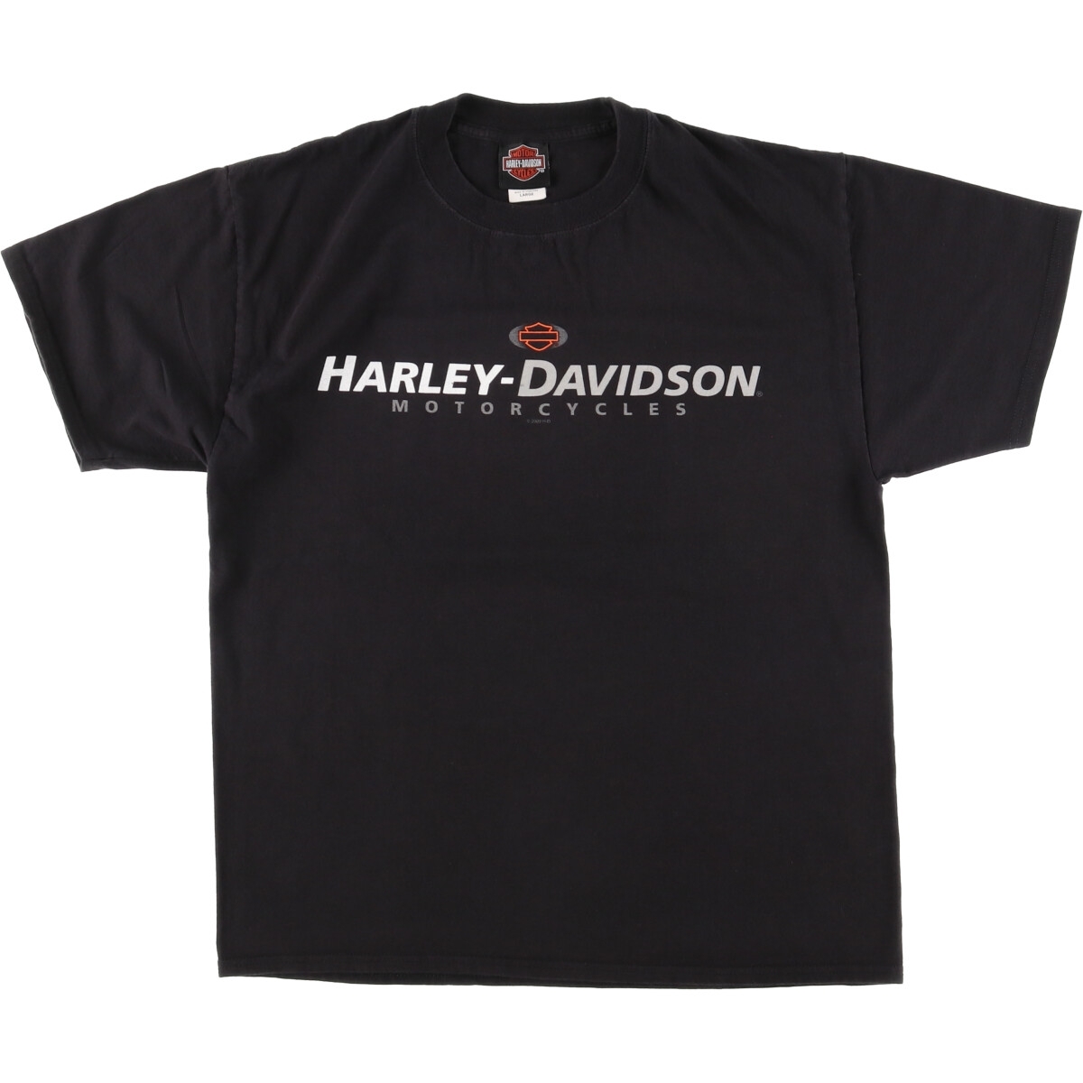 古着 00年代 ハーレーダビッドソン Harley-Davidson モーターサイクル バイクTシャツ メンズL /eaa443024_画像1