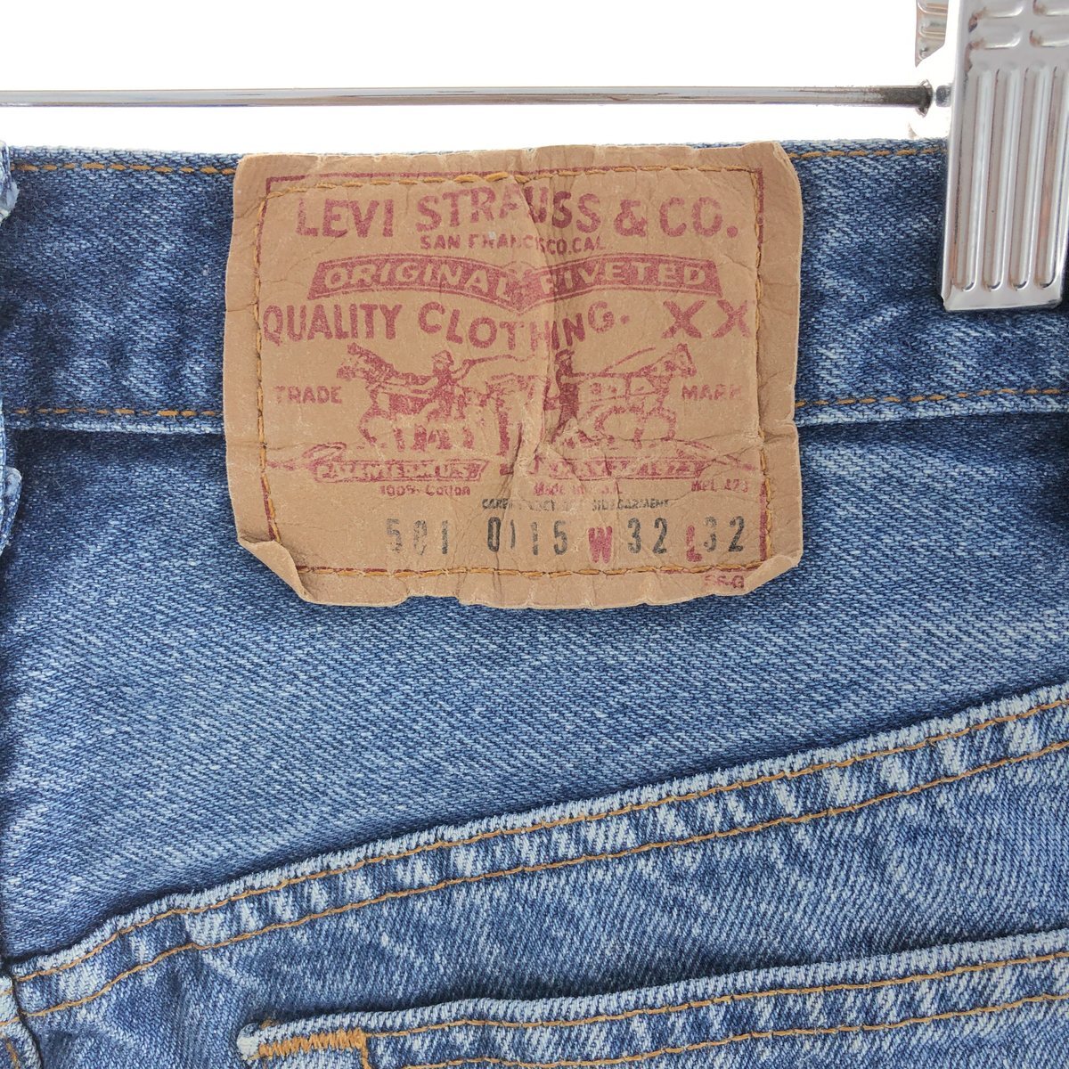 古着 80年代 リーバイス Levi's 501 ストレートデニムパンツ USA製 メンズw30 ヴィンテージ /eaa392271_画像5