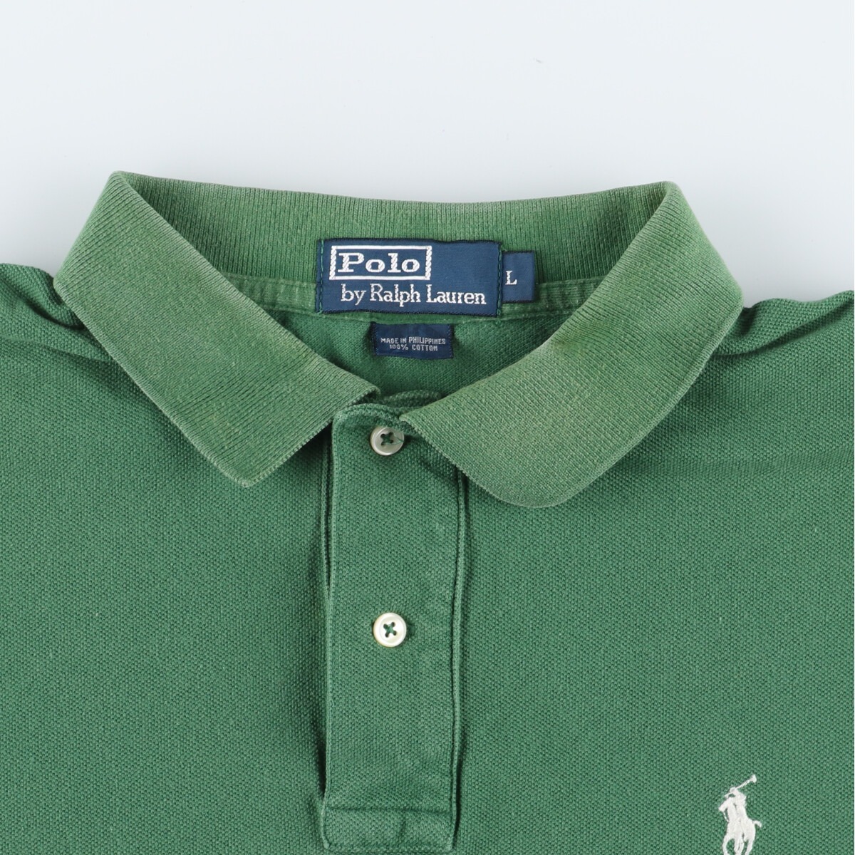 古着 ラルフローレン Ralph Lauren POLO by Ralph Lauren 半袖 ポロシャツ メンズL /eaa443497_画像4